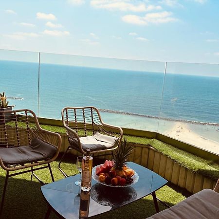 Sea-Front Apartment Netanja Zewnętrze zdjęcie