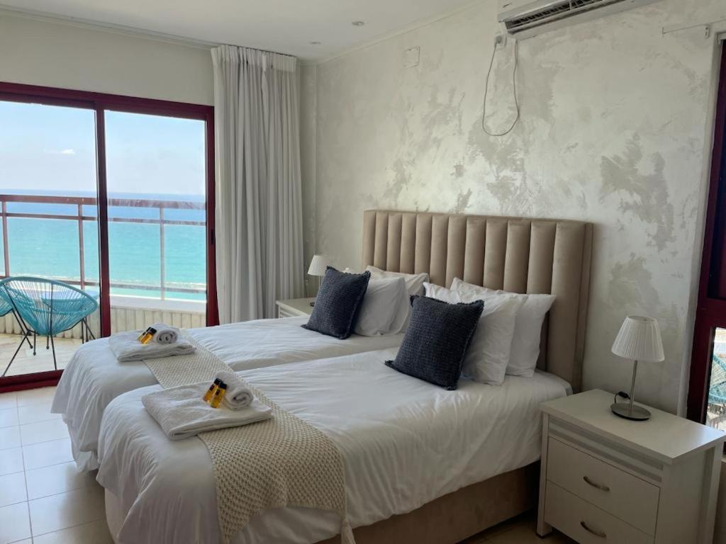 Sea-Front Apartment Netanja Zewnętrze zdjęcie